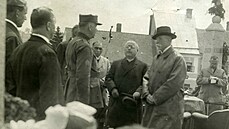 Když 17. června 1928 zavítal prezident T.G. Masaryk na Horácko, v Bystřici nad... Když 17. června 1928 zavítal prezident T.G. Masaryk na Horácko, v Bystřici nad...