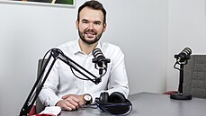 Moderátor regionálního podcastu HanáJede Lukáš Krbeček. Moderátor regionálního podcastu HanáJede Lukáš Krbeček.