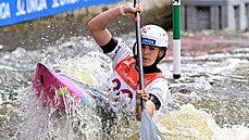 Antonie Galušková na Světovém poháru v Troji Antonie Galušková na Světovém poháru v Troji