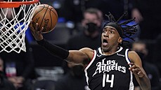 Terance Mann z Los Angeles Clippers během duelu s Utahem Terance Mann z Los Angeles Clippers během duelu s Utahem