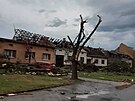 Beclavskem a Hodonínskem se prohnal velice silný vzduný vír, meteorolgové...