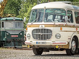 22. celostátní sraz historických autobus v Luné u Rakovníka