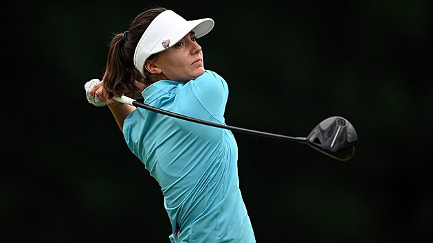 Klára Spilková na turnaji KPMG Women's PGA Championship.