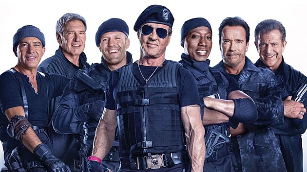 Z filmu Expendables: Postradatelní 3 Z filmu Expendables: Postradatelní 3
