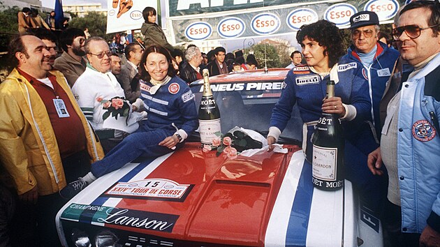 S Fiatem 131 Abarth v cly Tour de Corse roku 1980