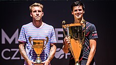Finále tenisového turnaje mužů kategorie challenger Moneta Czech Open v... Finále tenisového turnaje mužů kategorie challenger Moneta Czech Open v...