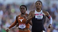 Gabby Thomasová zaběhla při americké olympijské kvalifikaci nejrychlejší... Gabby Thomasová zaběhla při americké olympijské kvalifikaci nejrychlejší...