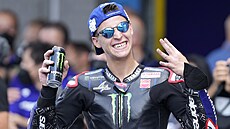 Fabio Quartararo po Velké ceně Nizozemska. Fabio Quartararo po Velké ceně Nizozemska.