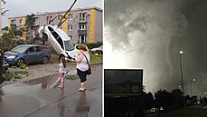 Břeclavskem a Hodonínskem se prohnal velice silný vzdušný vír, meteorolgové... Břeclavskem a Hodonínskem se prohnal velice silný vzdušný vír, meteorolgové...