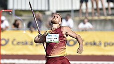 Oštěpař Jakub Vadlejch na mistrovství republiky ve Zlíně Oštěpař Jakub Vadlejch na mistrovství republiky ve Zlíně