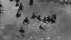 Chlapci se koupu v řece v Belgickém Kongu. (1.ledna 1938) Chlapci se koupu v řece v Belgickém Kongu. (1.ledna 1938)