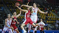 Momentka z utkání Česko - Chorvatsko Momentka z utkání Česko - Chorvatsko
