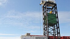 Demonstrátor společnosti Gravitricity ve skotském Edinburghu využívá 50tunové... Demonstrátor společnosti Gravitricity ve skotském Edinburghu využívá 50tunové...
