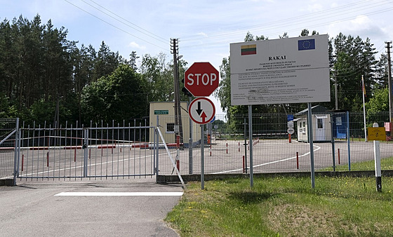 Hranice mezi Litvou a Bloruskem (15. ervna 2021)