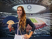Sadu oblečení pro odložené hry v Tokiu si sportovci pochvalují zejména pro její...