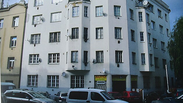 Bytov dm zamstnanc Odkolkovch mln, kter navrhl architekt Hubert Gessner.