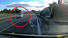 Policie hledá řidiče, který jel po dálnici D46 v protisměru Policie hledá řidiče, který jel po dálnici D46 v protisměru