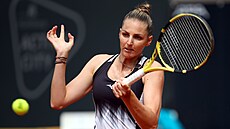 Kristýna Plíková na turnaji v Hamburku