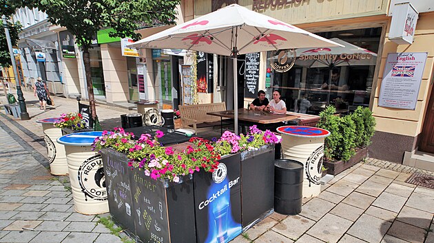 Pedzahrdky restaurac v centru Karlovch Var