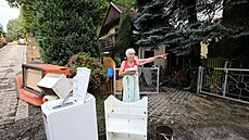 Voda v Bělé lidem vzala vybavení domácností (18. července 2021) Voda v Bělé lidem vzala vybavení domácností (18. července 2021)
