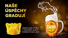 Zubr Gradus šampionem mezi ležáky Zubr Gradus šampionem mezi ležáky