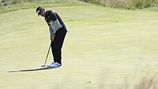 Louis Oosthuizen v prvním kole na British Open Louis Oosthuizen v prvním kole na British Open