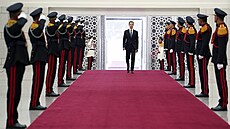 Damašek. Syrský prezident složil slavnostní přísahu před začátkem svého... Damašek. Syrský prezident složil slavnostní přísahu před začátkem svého...