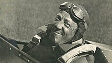 Zalétávací pilot továrny Letov Alois Jeek zaínal na vzducholodi Körting.