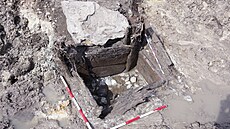 Archeologové narazili při průzkumu kvůli plynovodu na studnu ze 7. století. Archeologové narazili při průzkumu kvůli plynovodu na studnu ze 7. století.