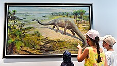 V Galerii Desítka na střeše Obchodního domu ve Zlíně jsou k vidění plátna... V Galerii Desítka na střeše Obchodního domu ve Zlíně jsou k vidění plátna...