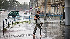 Lijáky zasáhly i centrum Českých Budějovic. Lijáky zasáhly i centrum Českých Budějovic.