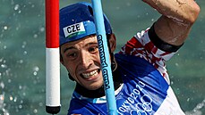 Český kajakář Jiří Prskavec v olympijské kvalifikaci. (28. července 2021) Český kajakář Jiří Prskavec v olympijské kvalifikaci. (28. července 2021)