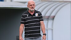 Plzeňský trenér Michal Bílek během ligového utkání proti Boleslavi. Plzeňský trenér Michal Bílek během ligového utkání proti Boleslavi.