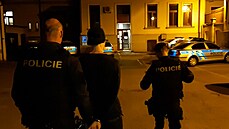 Policie odvádí v poutech mladíka podezřelého z pokusu o znásilnění ženy v Brně. Policie odvádí v poutech mladíka podezřelého z pokusu o znásilnění ženy v Brně.