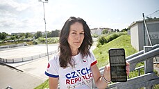 árka Kapárková je jednou z ambasadorek Olympijského parku v Brn. Provádla...