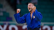 Judista Lukáš Krpálek slaví v Tokiu své druhé olympijské zlato Judista Lukáš Krpálek slaví v Tokiu své druhé olympijské zlato