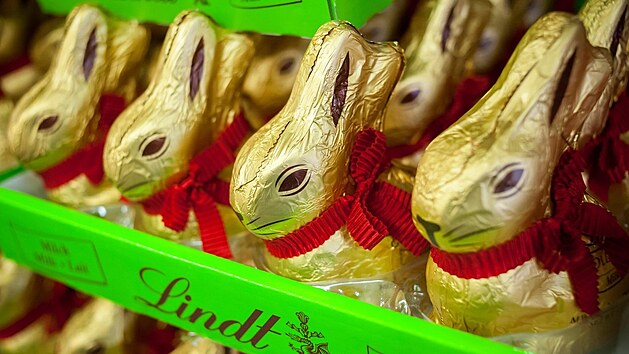 Čokoládoví zajíčci Lindt Čokoládoví zajíčci Lindt