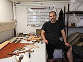 Pavel Matouš v dílně