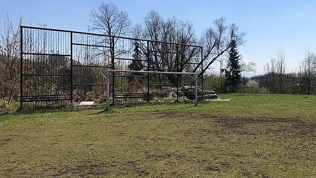 Současný stav Sportovního areálu v Porubě.