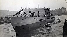 Ponorka U-206 tsn po sputní na vodu