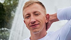 Šéf nevládní organizace Běloruský dům na Ukrajině Vital Šyšov Šéf nevládní organizace Běloruský dům na Ukrajině Vital Šyšov
