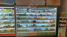 Chlazená vitrína s nabídkou BIO, BEZLAKTÓZY a VEGAN v Ternu Olomouc Chlazená vitrína s nabídkou BIO, BEZLAKTÓZY a VEGAN v Ternu Olomouc