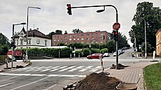 Na této havlíčkobrodské křižovatce Masarykovy a Havlíčkovy ulice jsou ode... Na této havlíčkobrodské křižovatce Masarykovy a Havlíčkovy ulice jsou ode...