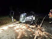U Brumova-Bylnice se srazila dvě osobní auta. Následky nehody byly tragické. U Brumova-Bylnice se srazila dvě osobní auta. Následky nehody byly tragické.