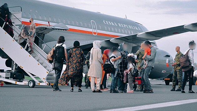 Plet evakuanho letu z Kbulu do eska (16. srpna 2021)