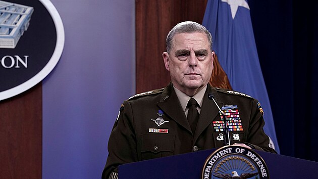Americk generl Mark Milley (18. srpna 2021)