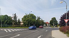 Složitou dopravní situaci na přetížené křižovatce ulic Václava Majera a 5.... Složitou dopravní situaci na přetížené křižovatce ulic Václava Majera a 5....