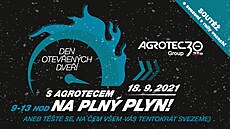 Už jste jeli na traktoru? Přijďte do AGROTECu, svezeme vás! Už jste jeli na traktoru? Přijďte do AGROTECu, svezeme vás!