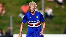 Norský fotbalista Morten Thorsby ze Sampdorie Janov. Norský fotbalista Morten Thorsby ze Sampdorie Janov.