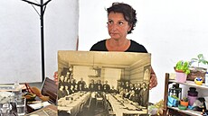 Eva Machanová dodnes opatruje rodinné fotografie. Eva Machanová dodnes opatruje rodinné fotografie.